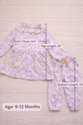 Cotton Cord Sets (9-12 Months) Girls