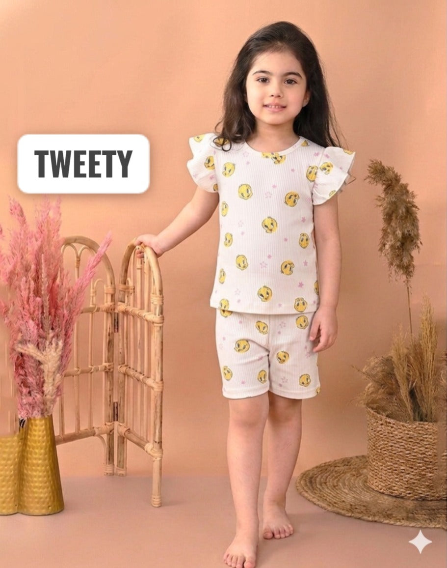 Frill Short Sets