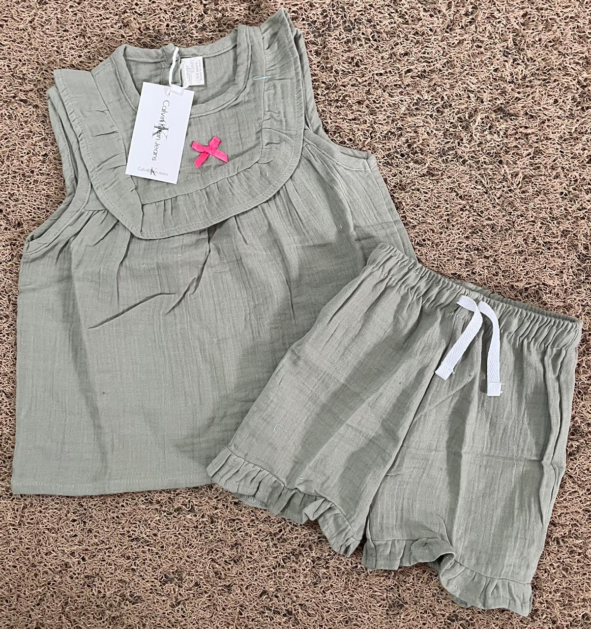 Muslin Frill Shorts