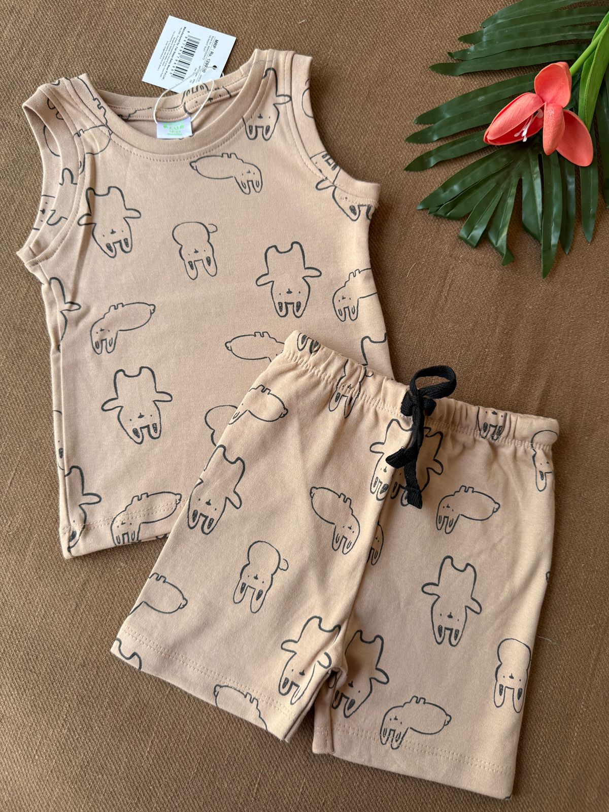 Sleeveless Coords unisex (1 to 8yrs)