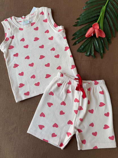 Sleeveless Coords unisex (1 to 8yrs)