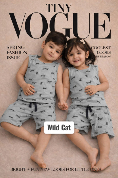 Sleeveless Coords unisex (1 to 8yrs)