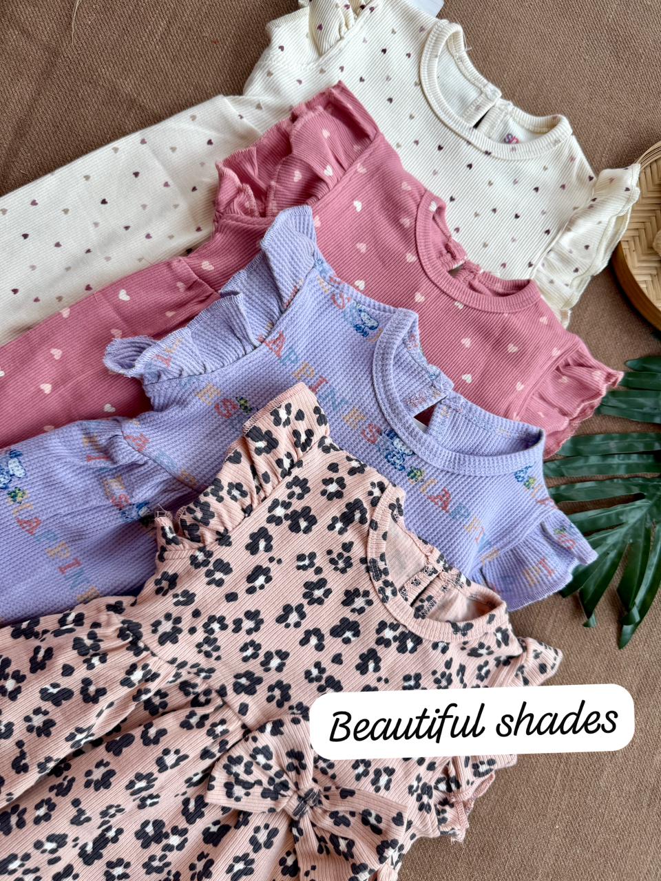 Soft Cotton Bow Frocks