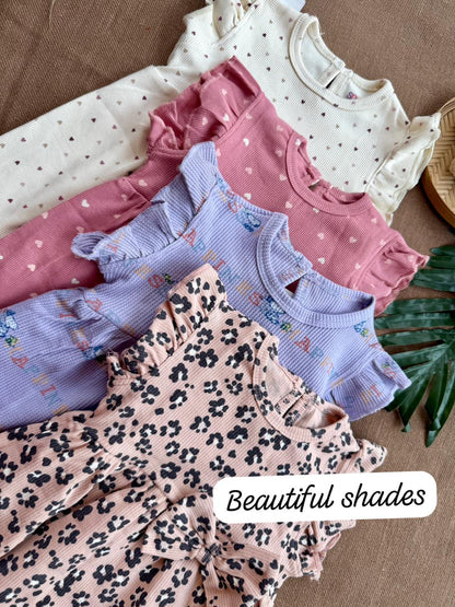 Soft Cotton Bow Frocks