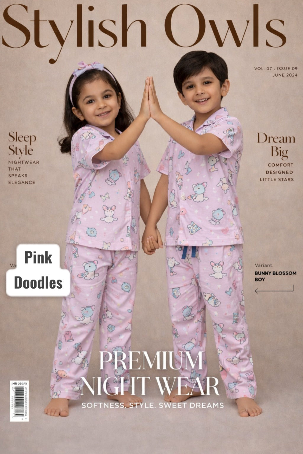 Night Suits Unisex | Sleepwear for Toddles and Babies | Branded Sets