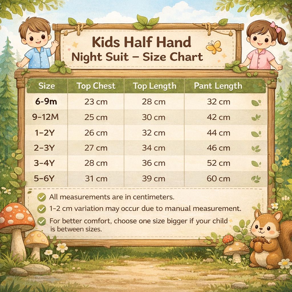 Night Suits Unisex | Sleepwear for Toddles and Babies | Branded Sets