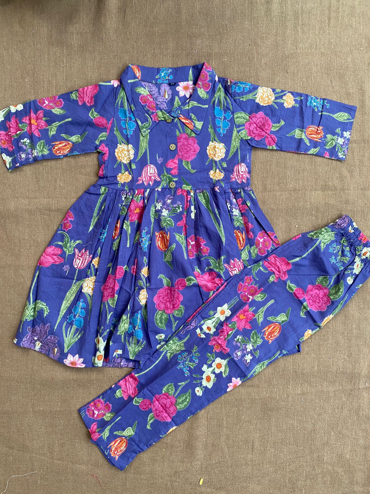 Summer Cotton Coords for Girls |5yrs size |Size 26 | Indian Designs | Pure Aesthetic collection