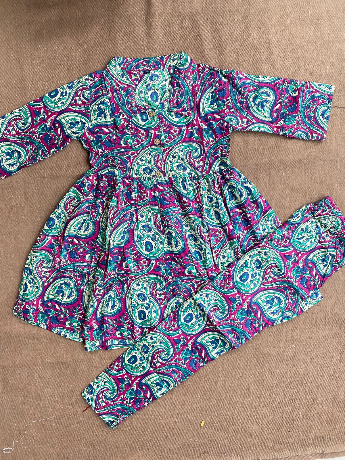 Summer Cotton Coords for Girls |5yrs size |Size 26 | Indian Designs | Pure Aesthetic collection