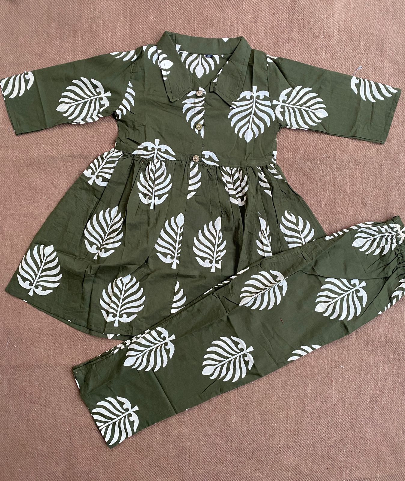 Summer Cotton Coords for Girls |5yrs size |Size 26 | Indian Designs | Pure Aesthetic collection