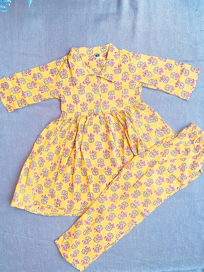 Summer Cotton Coords for Girls |5yrs size |Size 26 | Indian Designs | Pure Aesthetic collection
