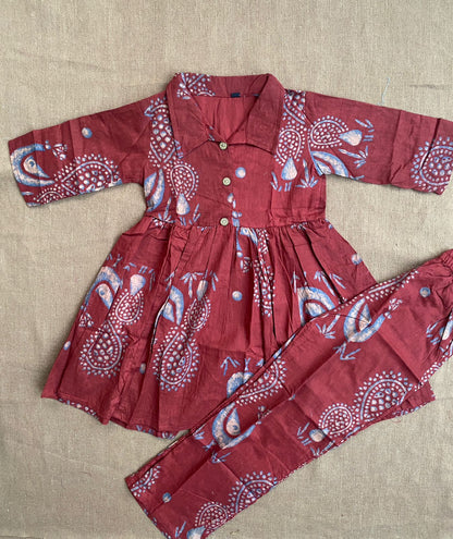 Summer Cotton Coords for Girls |5yrs size |Size 26 | Indian Designs | Pure Aesthetic collection