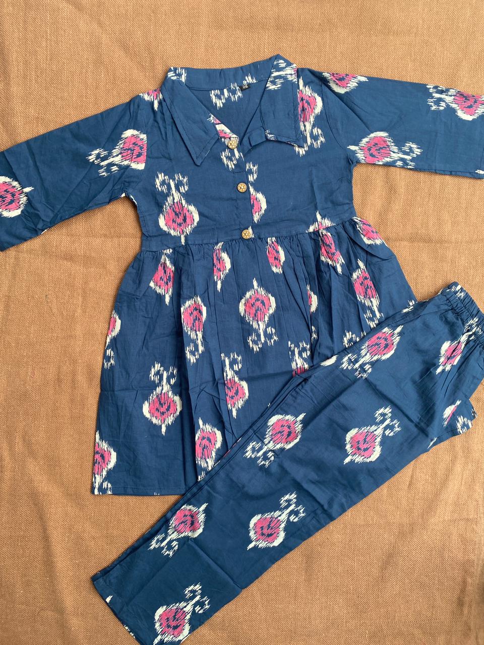 Summer Cotton Coords for Girls |5yrs size |Size 26 | Indian Designs | Pure Aesthetic collection