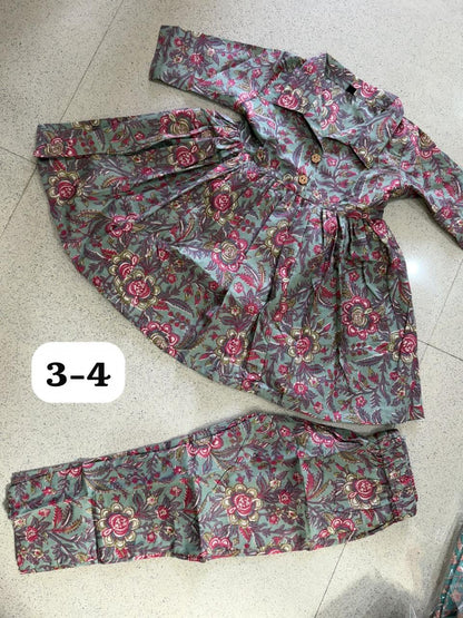 Summer Cotton Coords for Girls |3-4yrs size |Size 24 | Pure Aesthetic collection