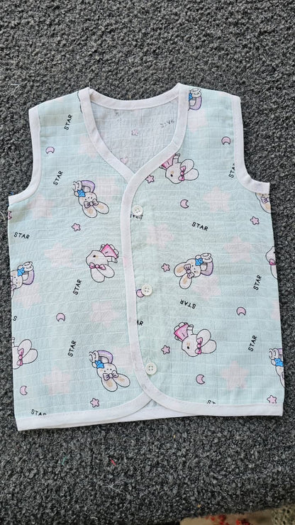 Printed Colored Jablas (3-6 Months) – Unisex