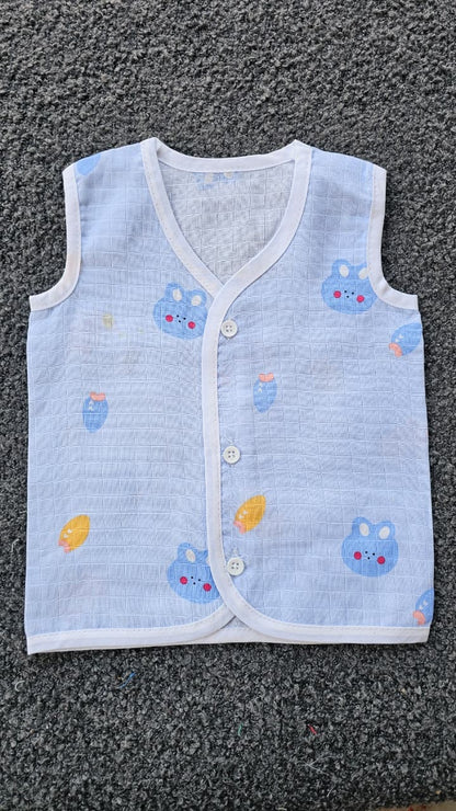 Printed Colored Jablas (3-6 Months) – Unisex