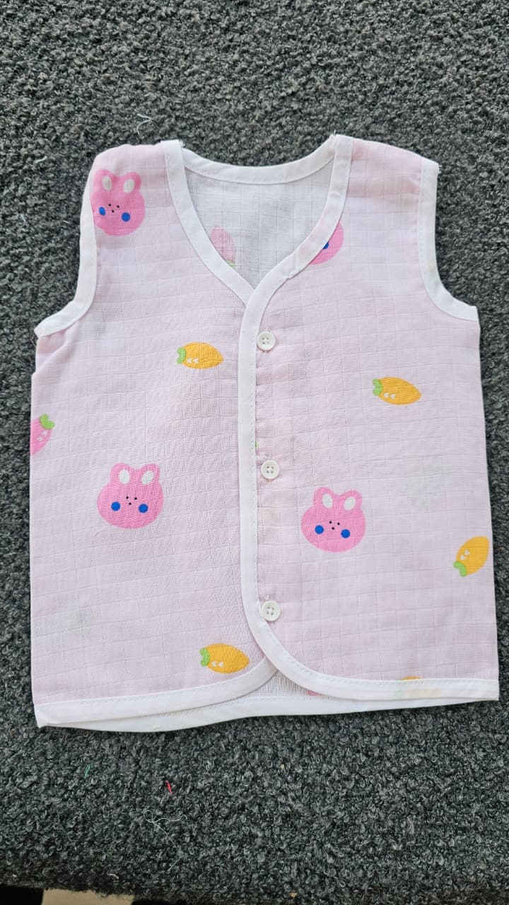 Printed Colored Jablas (3-6 Months) – Unisex