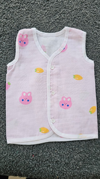 Printed Colored Jablas (3-6 Months) – Unisex