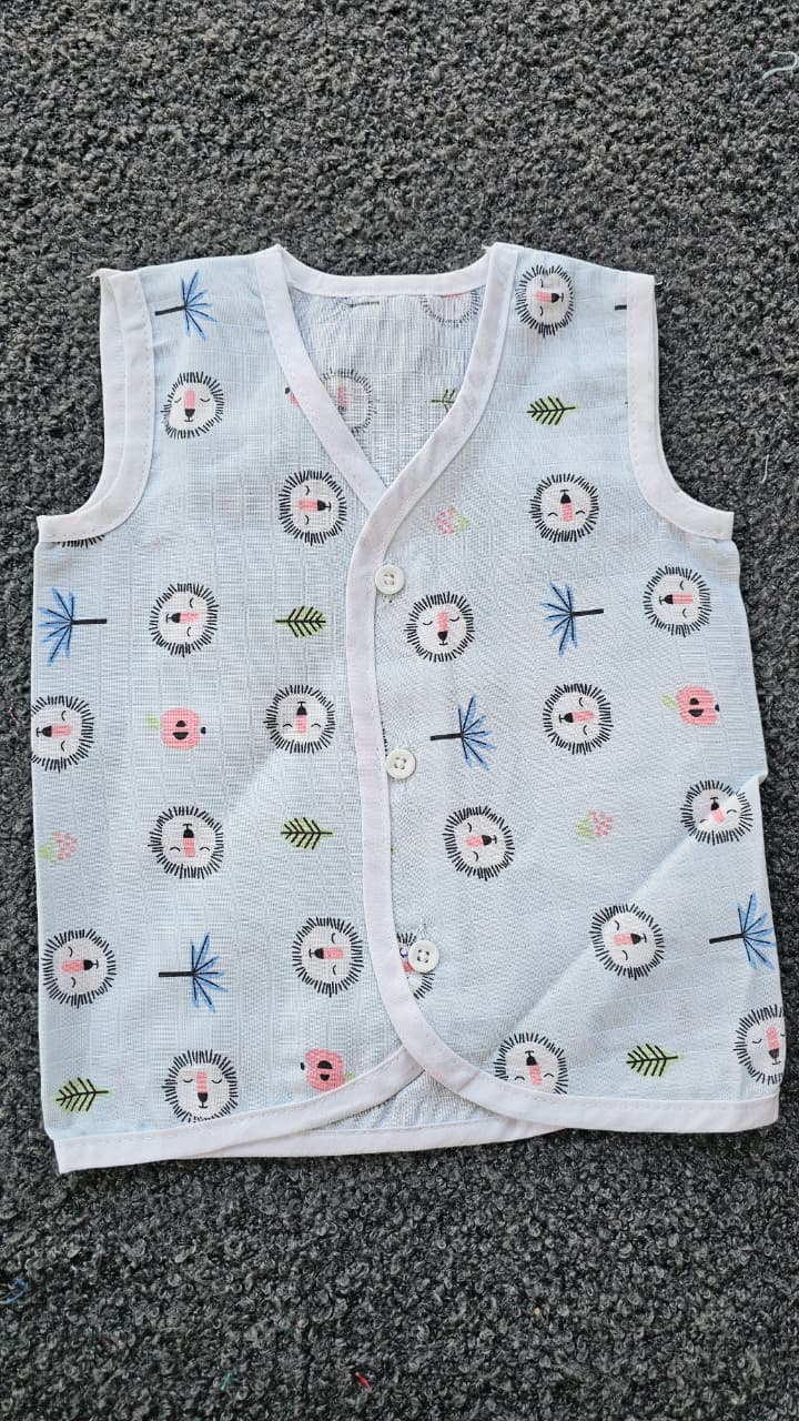 Printed Colored Jablas (3-6 Months) – Unisex