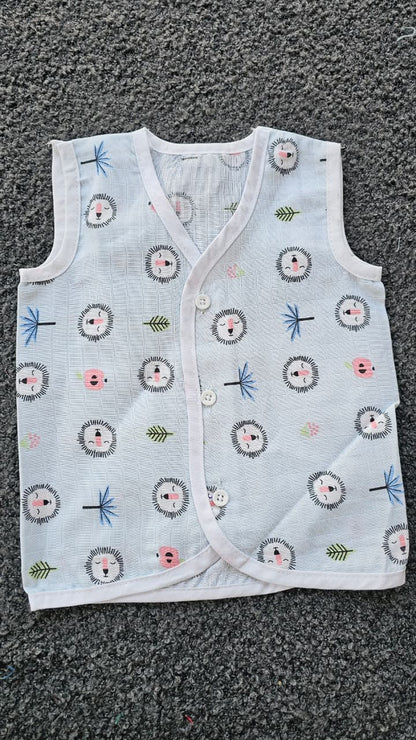 Printed Colored Jablas (3-6 Months) – Unisex