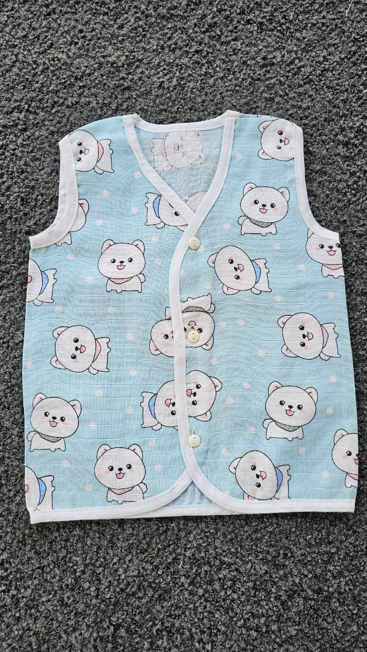 Printed Colored Jablas (3-6 Months) – Unisex