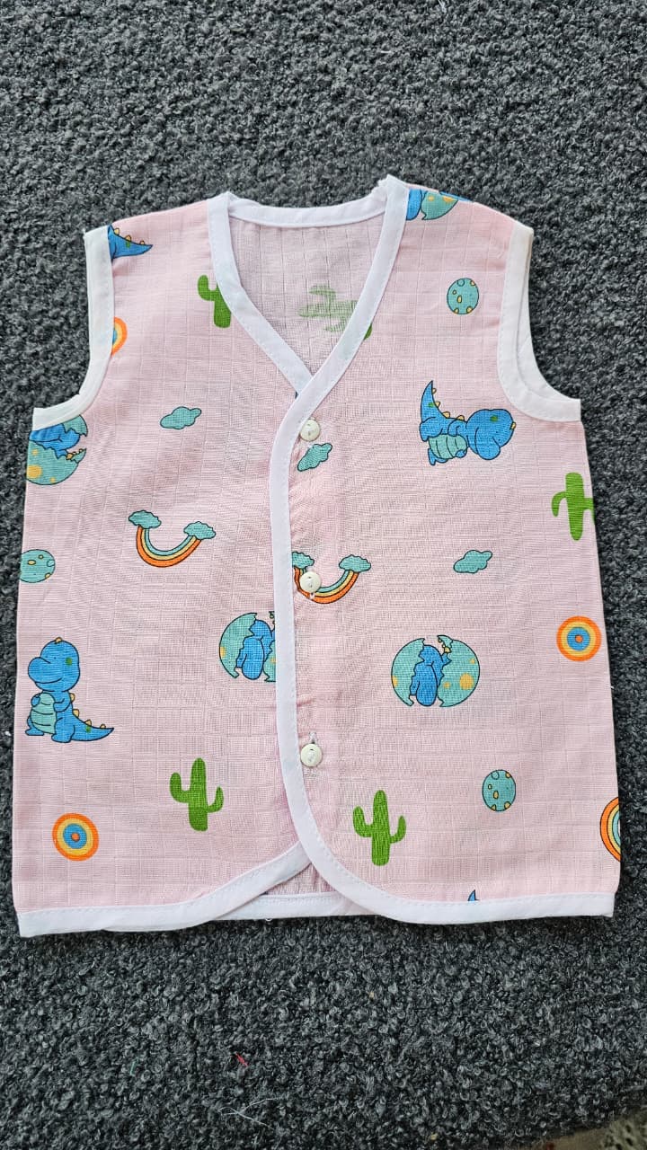 Printed Colored Jablas (3-6 Months) – Unisex