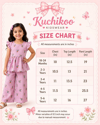 Peplum Style Coord Sets | 18m to 5yrs | Extra stylish Edition