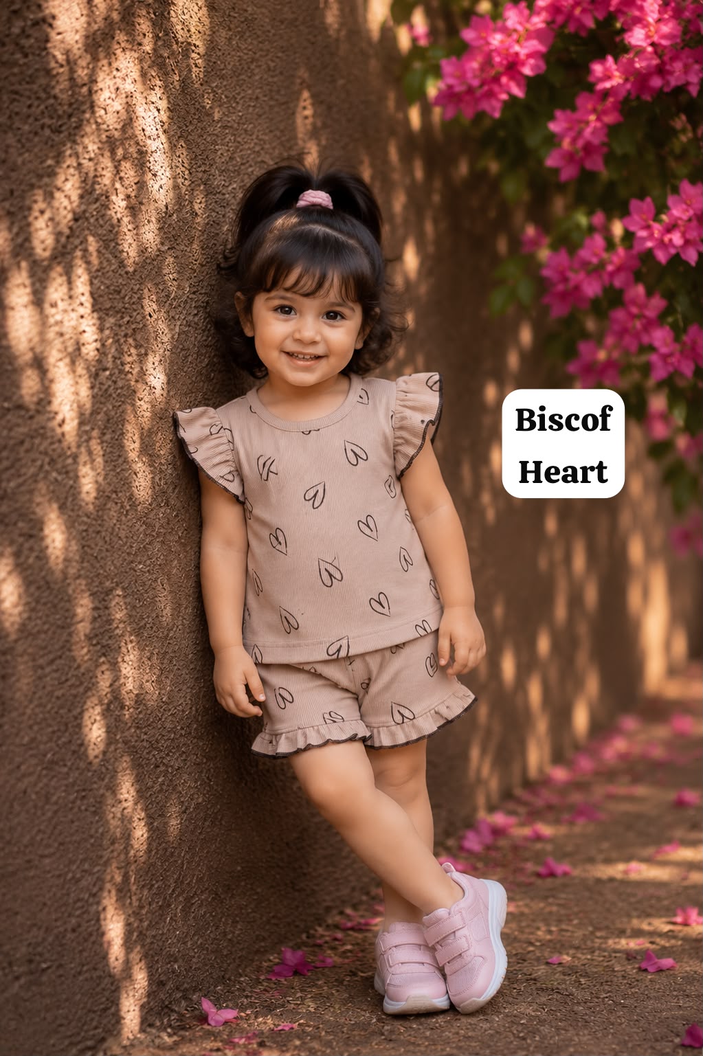 Soft Ribbed Cotton Frill Short Sets | 12m to 3yrs| Summer Edition