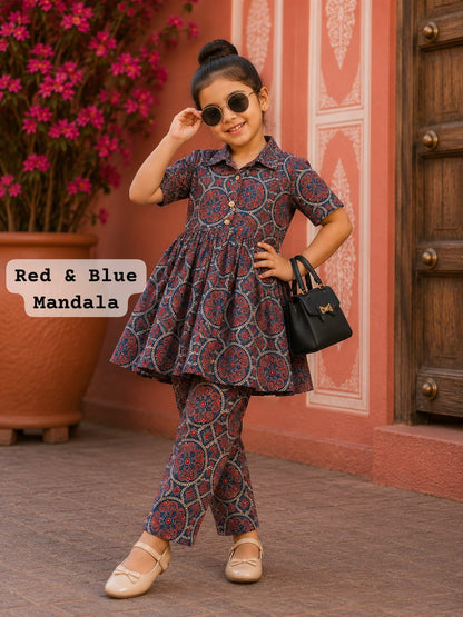 Pure Cotton Coords |( 7-8yrs) | 28 size | traditional wear