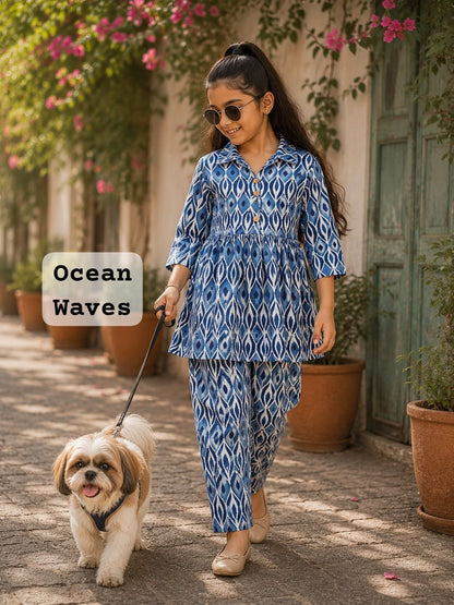 Cotton Coords for Girls |9-10yrs size |Size 30 | Our Traditional Edition