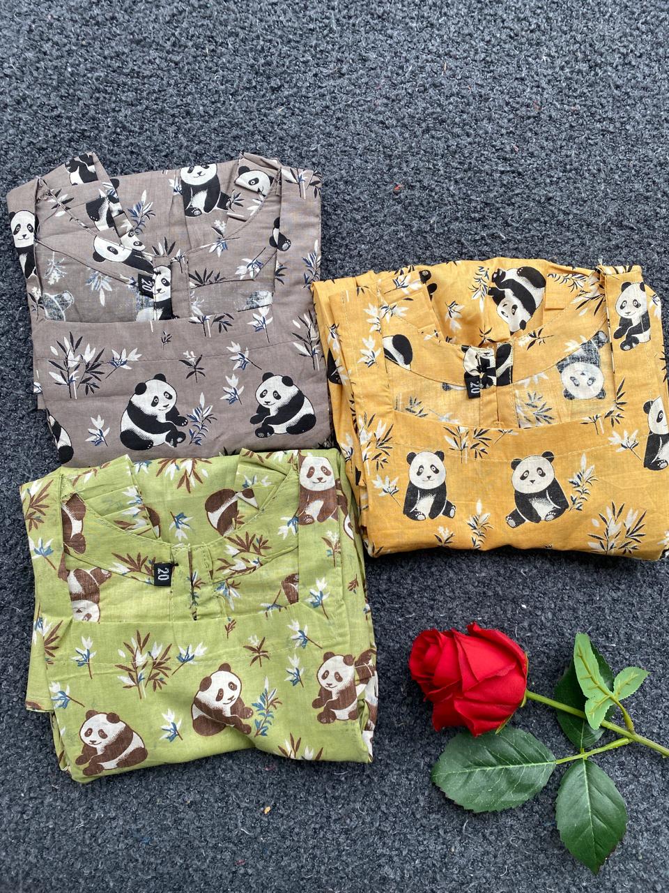 Pure cotton Panda frocks|Jaipuri frocks| 1 to 9yrs