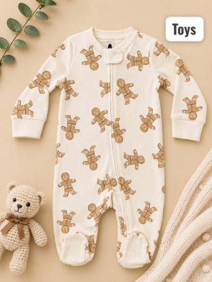3-6months footed Rompers sleepsuit-body jumpsuits (3-6months)