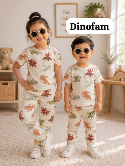 Unisex T- Shirt & Pant Sets 6months to 6yrs