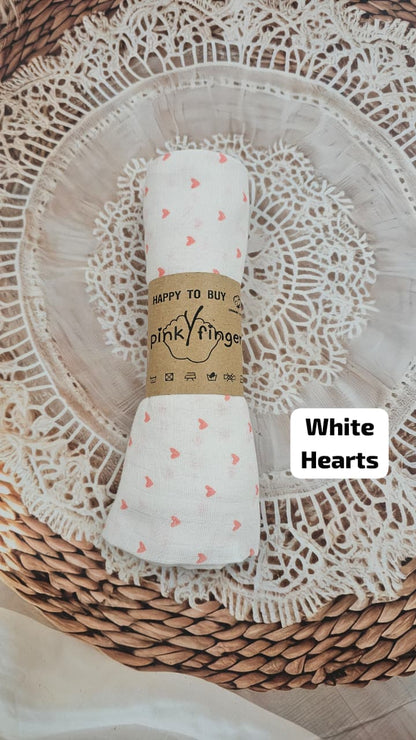 Muslin hand Towels 30*30 inches |High thread count- Prints
