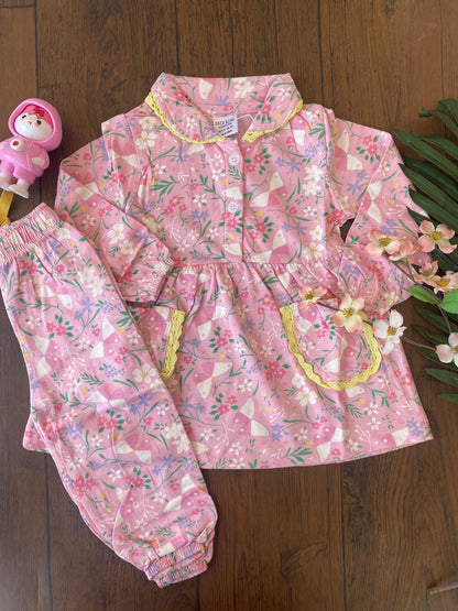 Cotton Cord Sets (9-12 Months) Girls