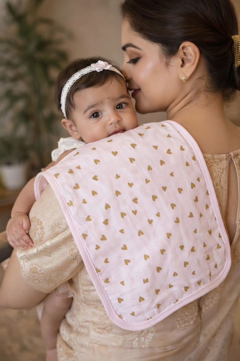 Muslin Pure Burp Towel (0-6 Months)
