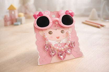 Goggles and Necklace Gift Set – Girls