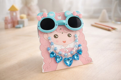 Goggles and Necklace Gift Set – Girls