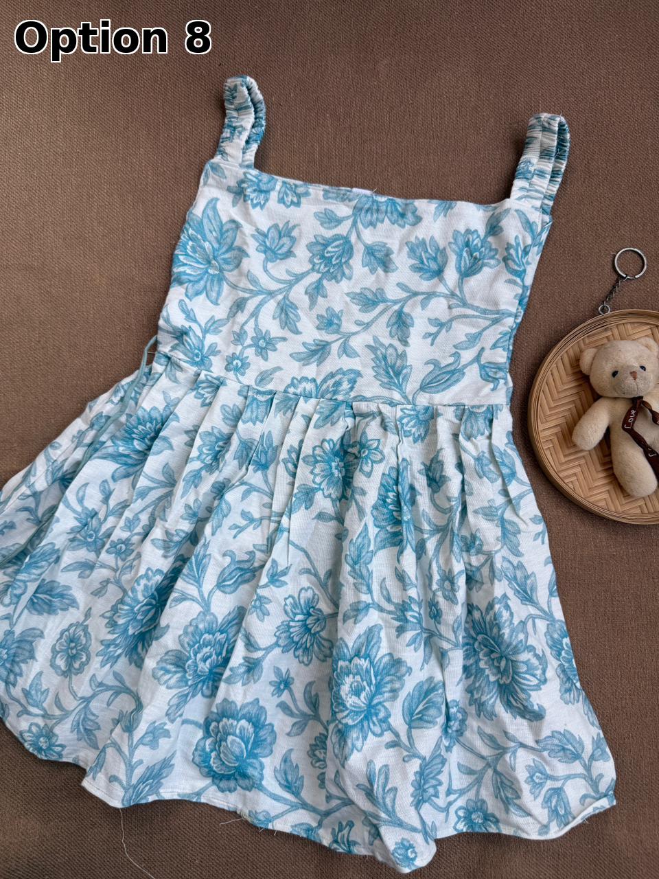 COTTON SLEEVELESS FROCKS(2-3 YEARS)