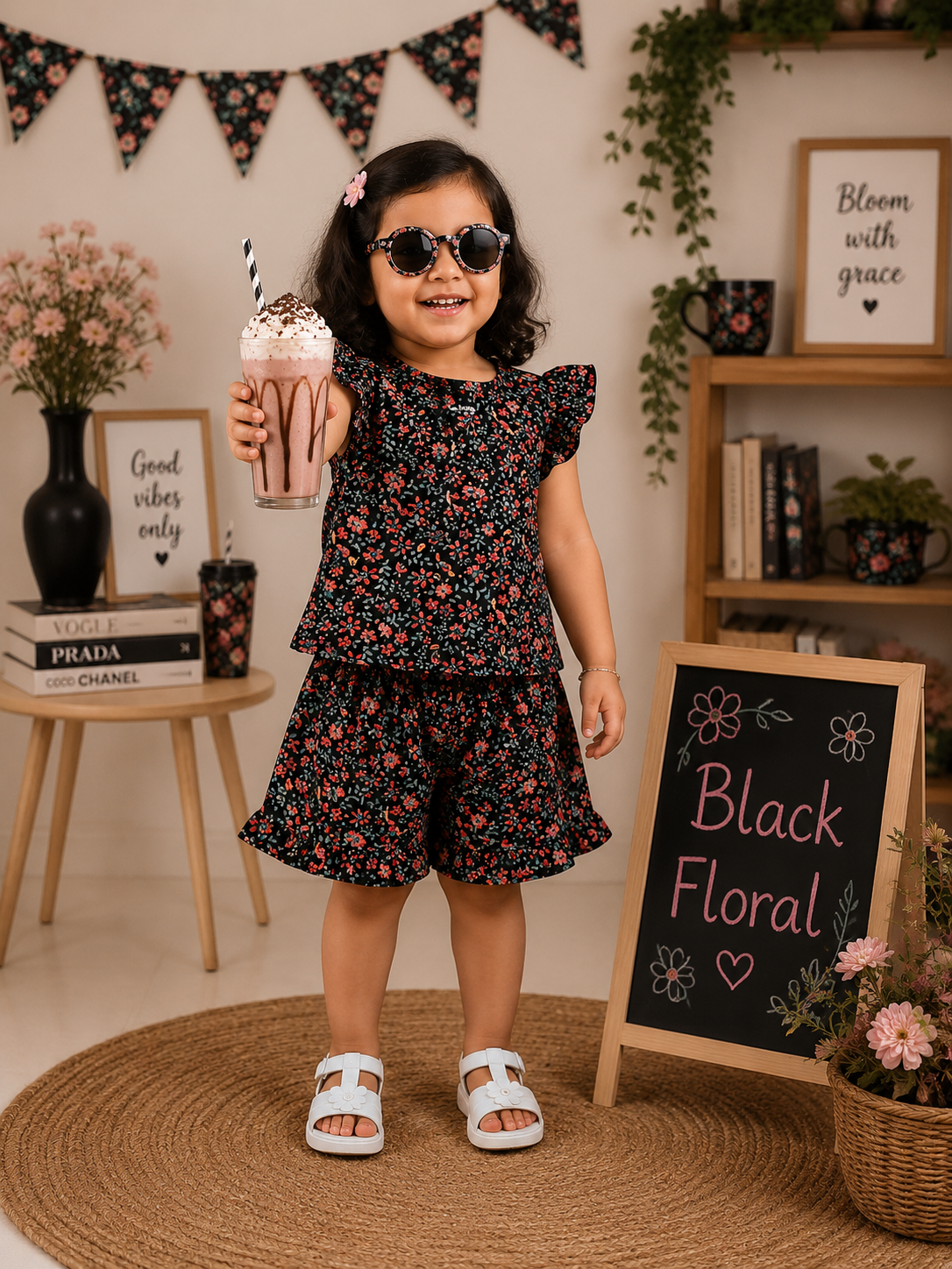 Soft Ribbed Cotton Frill Short Sets | 18m to 5yrs| Summer Edition