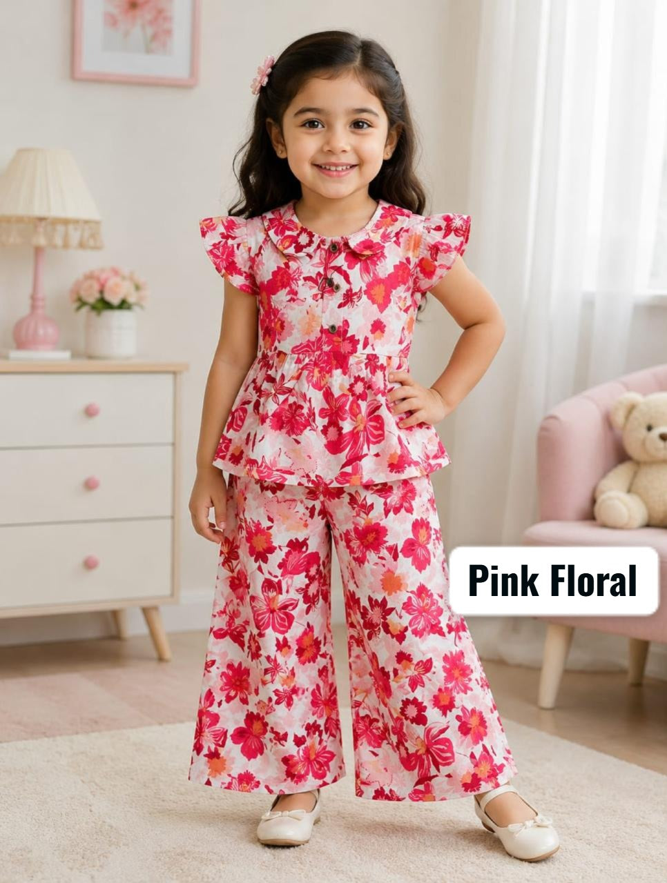 Muslin Peplum Coords for 2yrs to 5yrs