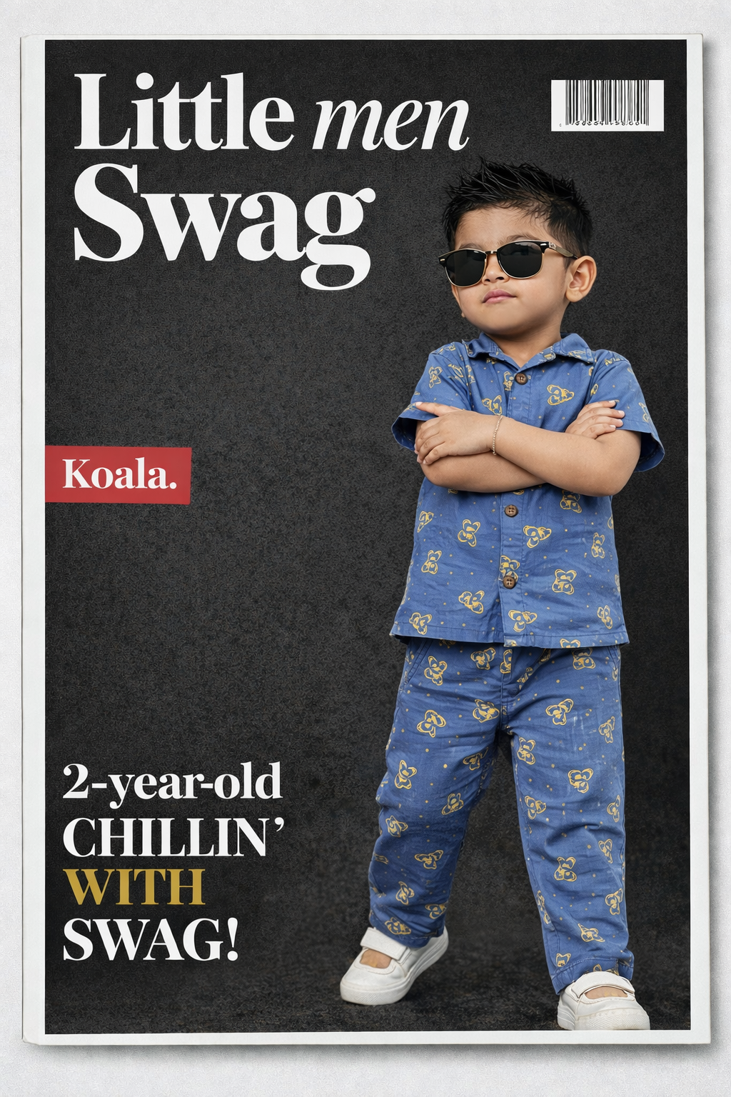 Boys Muslin full pant cords