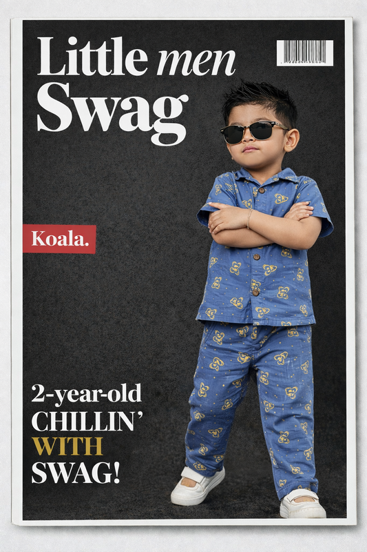 Boys Muslin full pant cords