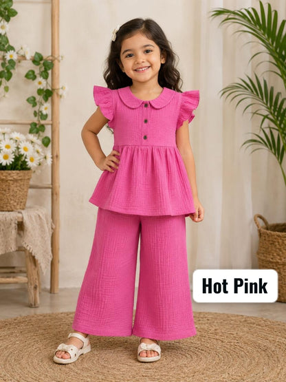 Muslin Peplum Coords for 2yrs to 5yrs