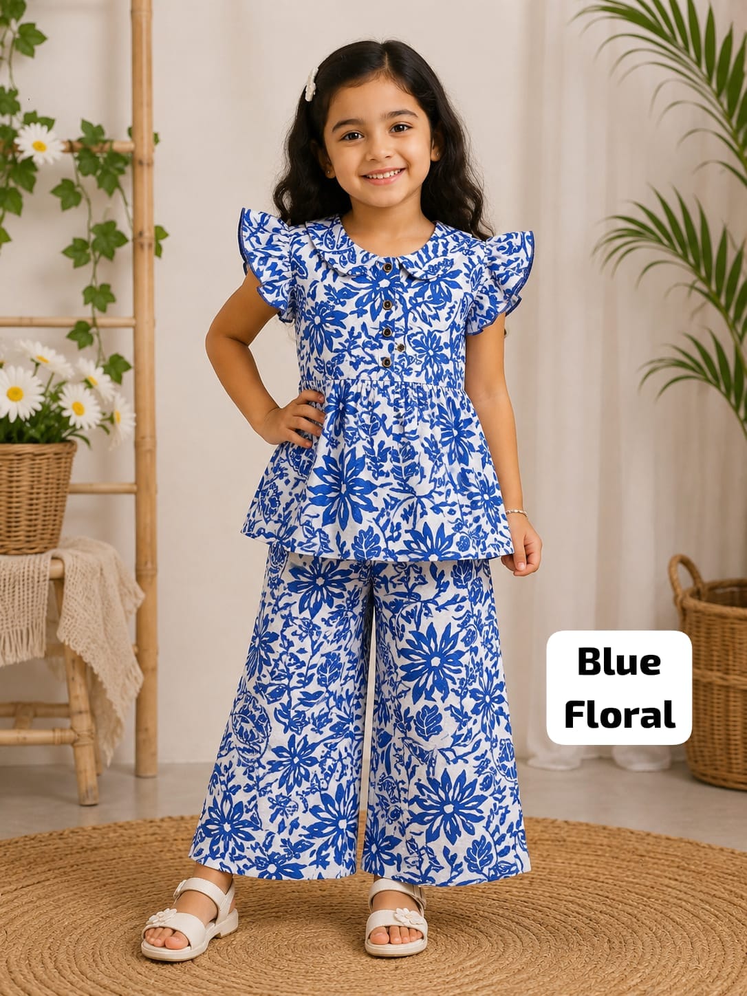Muslin Peplum Coords for 2yrs to 5yrs