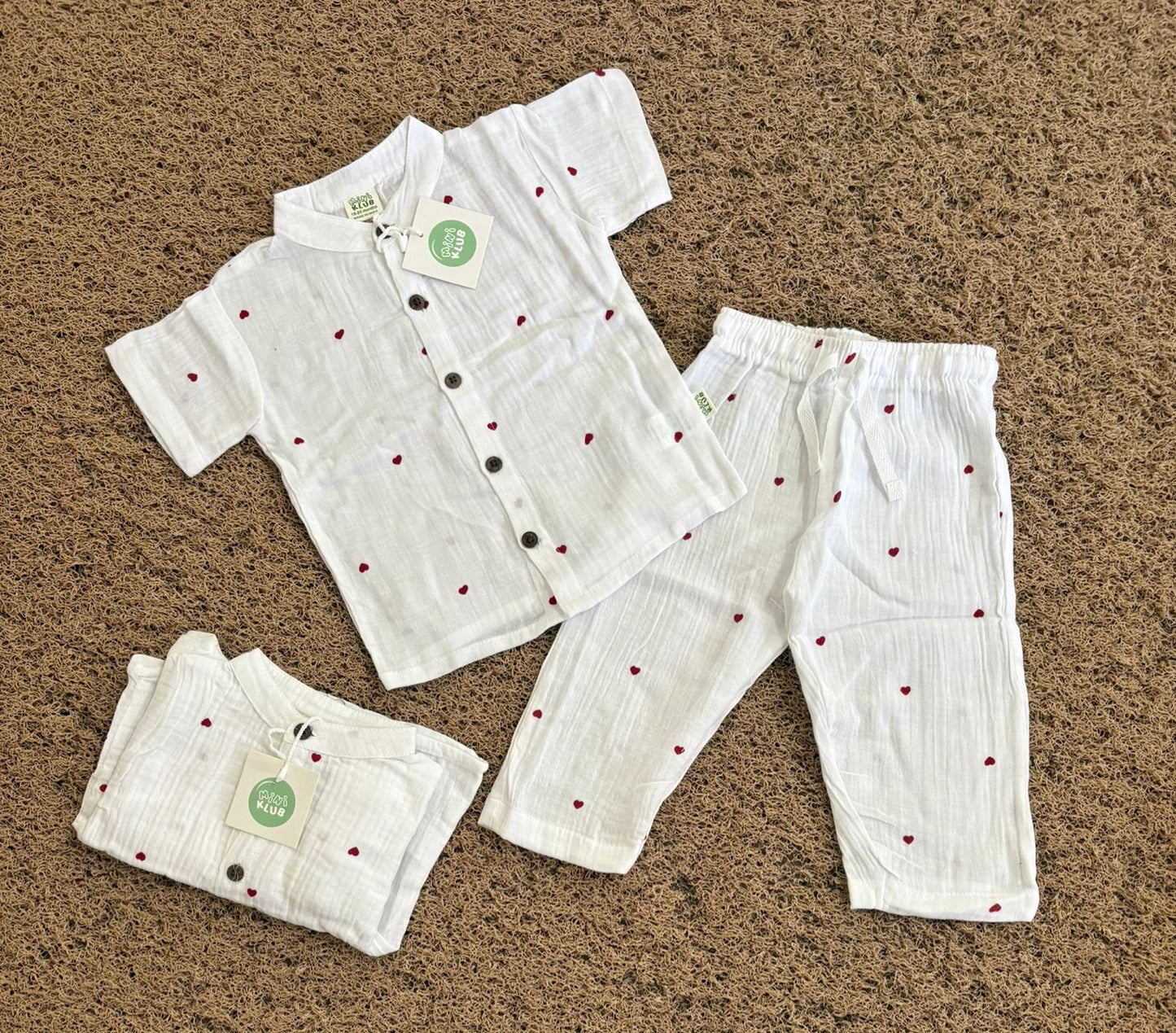 Boys Muslin full pant cords