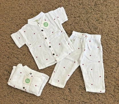 Boys Muslin full pant cords