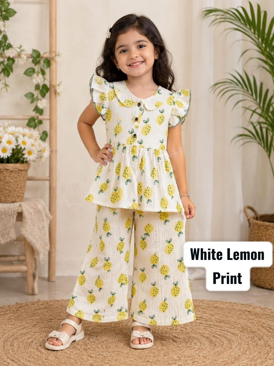 Muslin Peplum Coords for 2yrs to 5yrs