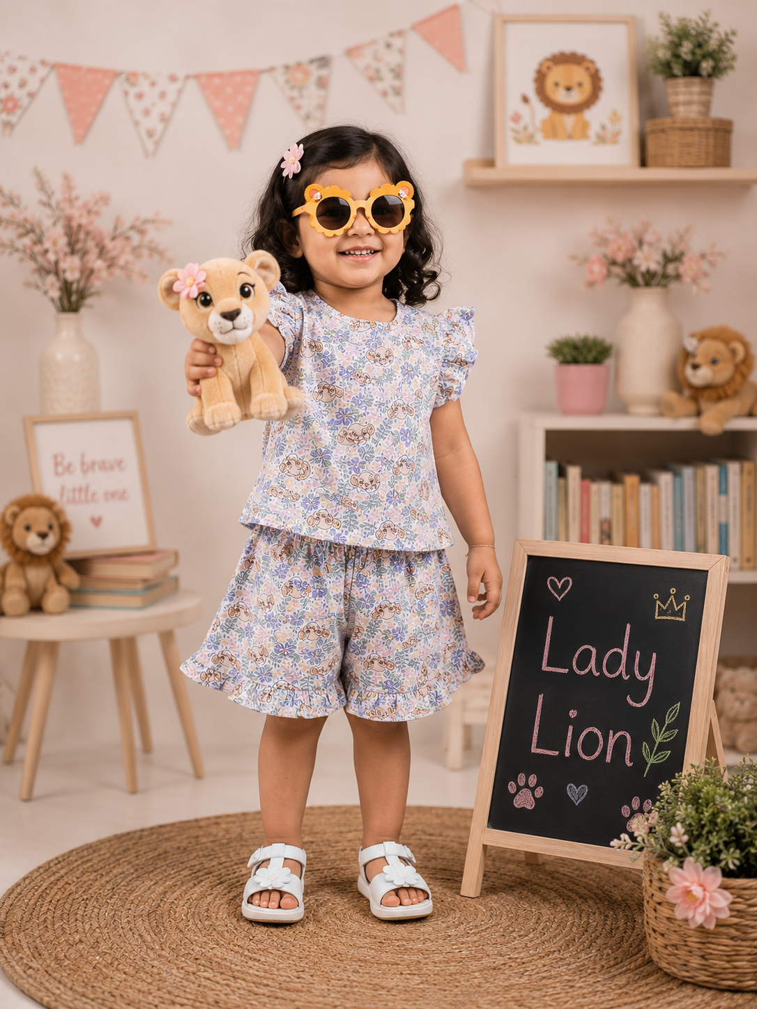 Soft Ribbed Cotton Frill Short Sets | 18m to 5yrs| Summer Edition