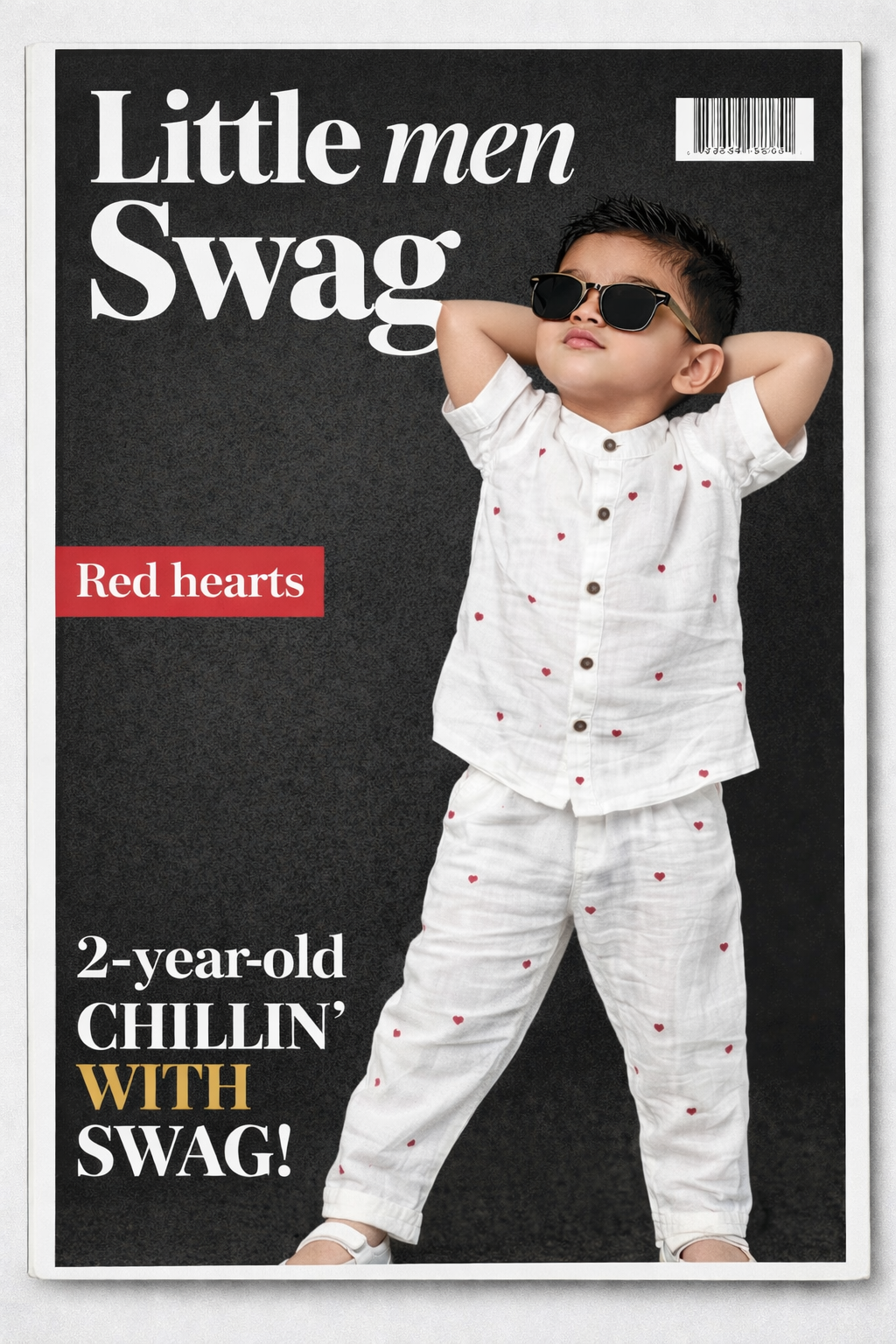Boys Muslin full pant cords
