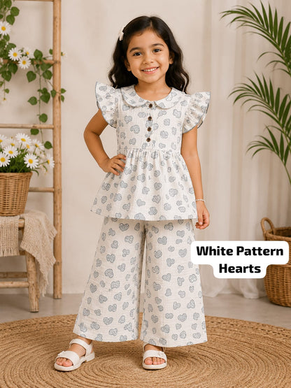 Muslin Peplum Coords for 2yrs to 5yrs